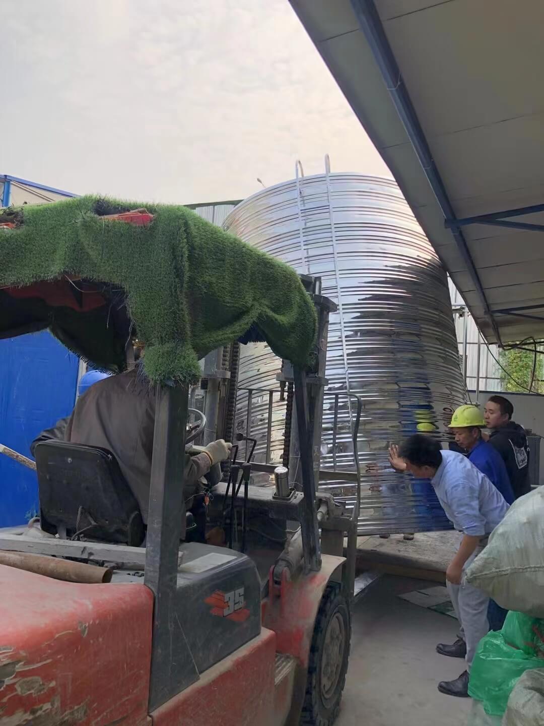 硚口龙湖地产空气能热水项目